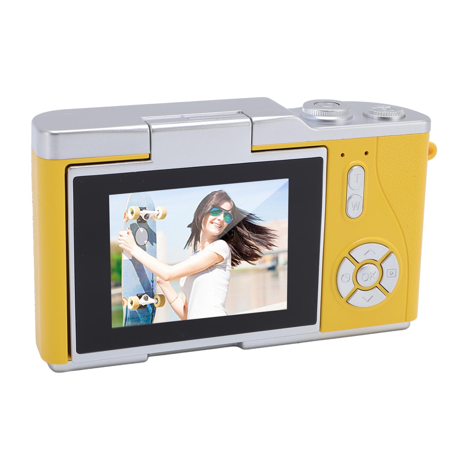 Digital Camera 4K 48MP 18x Zoom Auto 2.4 Inch Screen Built in Fill Light Compact Students Camera for Daily Travel
Digital Camera 4K 48MP 18x Zoom Auto 2.4 Inch Screen Built in Fill Light Compact Students Camera for Daily Travel