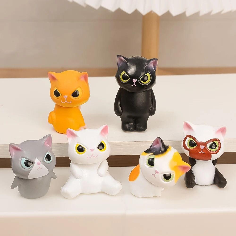PVC Animals Miniatures Disguised As Cats Cartoon Cat Figurines Parent-child Interaction style 5
PVC Animals Miniatures Disguised As Cats Cartoon Cat Figurines Parent-child Interaction style 5