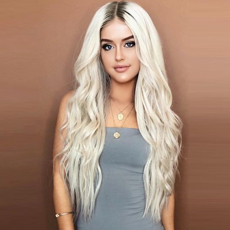 Blonde Ombre Synthetic Wig for Women Long Water Wave Cosplay Lolita Wig Middle Part Natural Hair Heat Resistant 28inches
Blonde Ombre Synthetic Wig for Women Long Water Wave Cosplay Lolita Wig Middle Part Natural Hair Heat Resistant 28inches