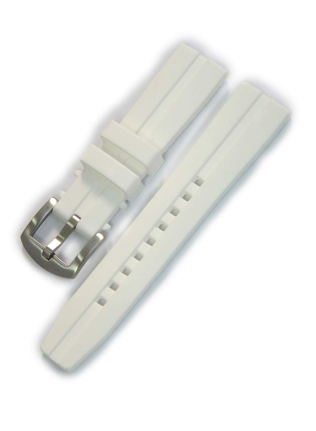 CASSIS CREMONA 20mm White Waterproof Rubber Watch Strap with Replacement Tool (ULS00376017020M)
CASSIS CREMONA 20mm White Waterproof Rubber Watch Strap with Replacement Tool (ULS00376017020M)