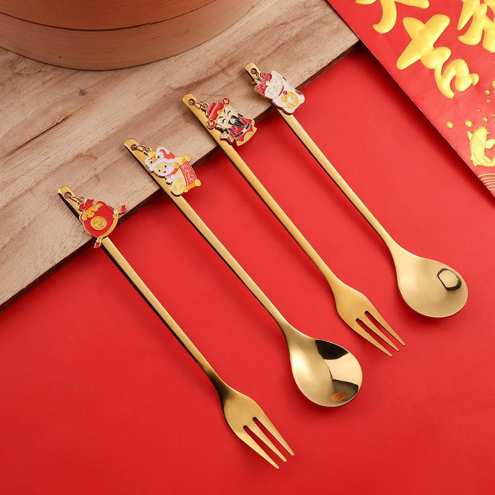 4/6 предметов Китайский Новый год столовые приборы золото серебро кофе чай ложка вилка набор праздничный декор для вечеринки 4pcs-Set C
4/6 предметов Китайский Новый год столовые приборы золото серебро кофе чай ложка вилка набор праздничный декор для вечеринки 4pcs-Set C