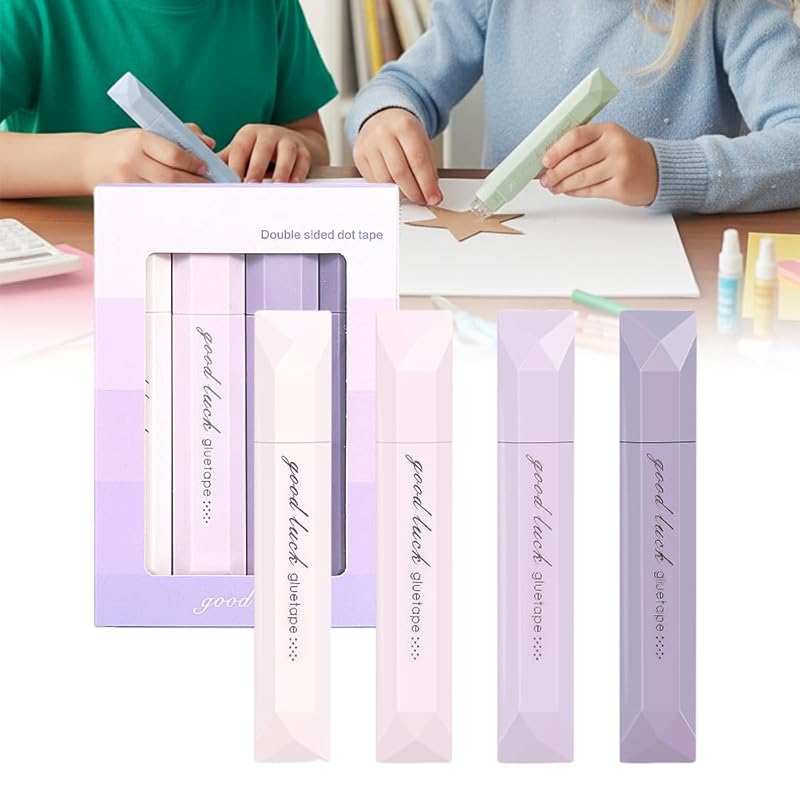 Набор из 4 штук Прочный Двусторонний Скотч Ролик Клей Клейкая Лента для Упаковки Подарков Джанк Журналов Бумажного Творчества, Основные Материалы для Скрапбукинга Фото фиолетовый
Набор из 4 штук Прочный Двусторонний Скотч Ролик Клей Клейкая Лента для Упаковки Подарков Джанк Журналов Бумажного Творчества, Основные Материалы для Скрапбукинга Фото фиолетовый