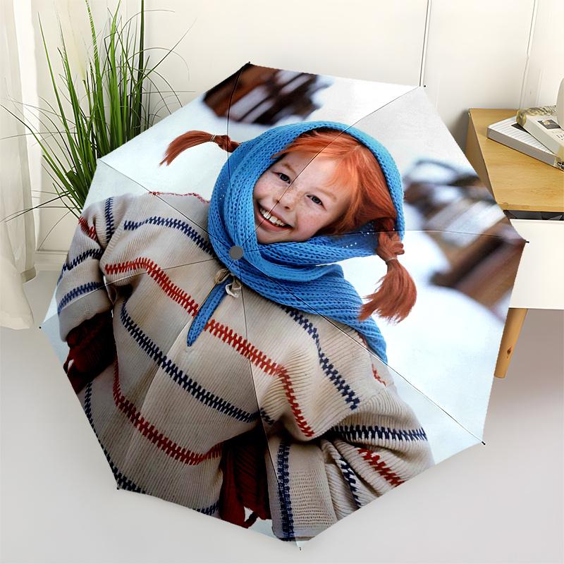 Pippi Longstocking Themed Travel Umbrella-8 Ribs Automatic Opening and Closing, Portable Folding Design, Compact and Stylish Umbrella Suitab
Pippi Longstocking Themed Travel Umbrella-8 Ribs Automatic Opening and Closing, Portable Folding Design, Compact and Stylish Umbrella Suitab
