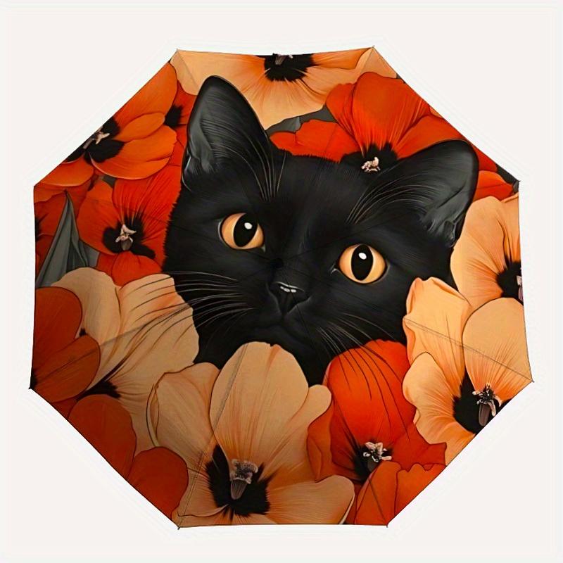 1pc Black Cat Print Automatic Open/close, All-Season Portable Folding Umbrella for Friends, Travel, Everyday yy250812228
1pc Black Cat Print Automatic Open/close, All-Season Portable Folding Umbrella for Friends, Travel, Everyday yy250812228