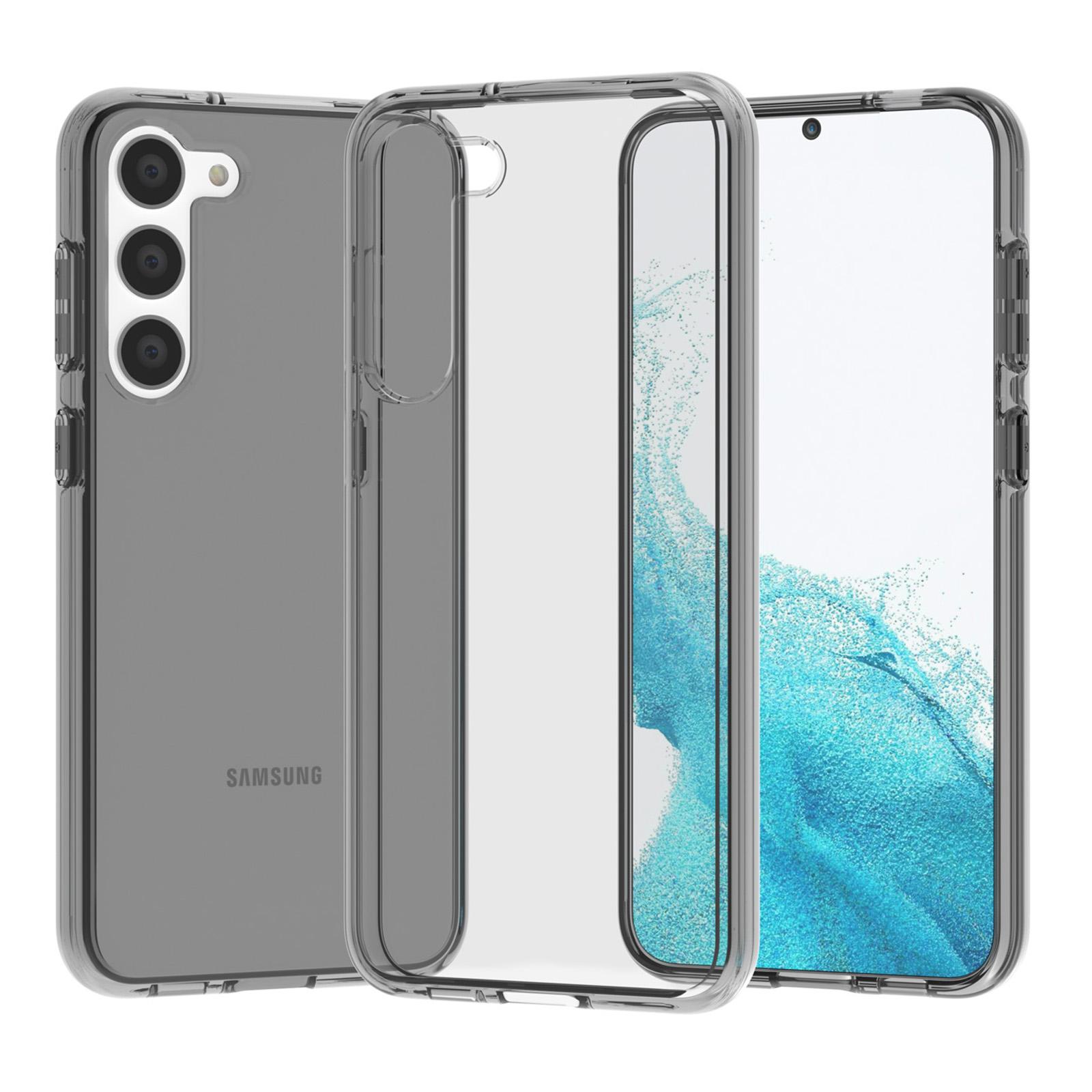 For Samsung Galaxy S23+ Transparent Phone Case Anti-Scratch TPU+PC Protective Phone Back Cover Transparent Grey
For Samsung Galaxy S23+ Transparent Phone Case Anti-Scratch TPU+PC Protective Phone Back Cover Transparent Grey