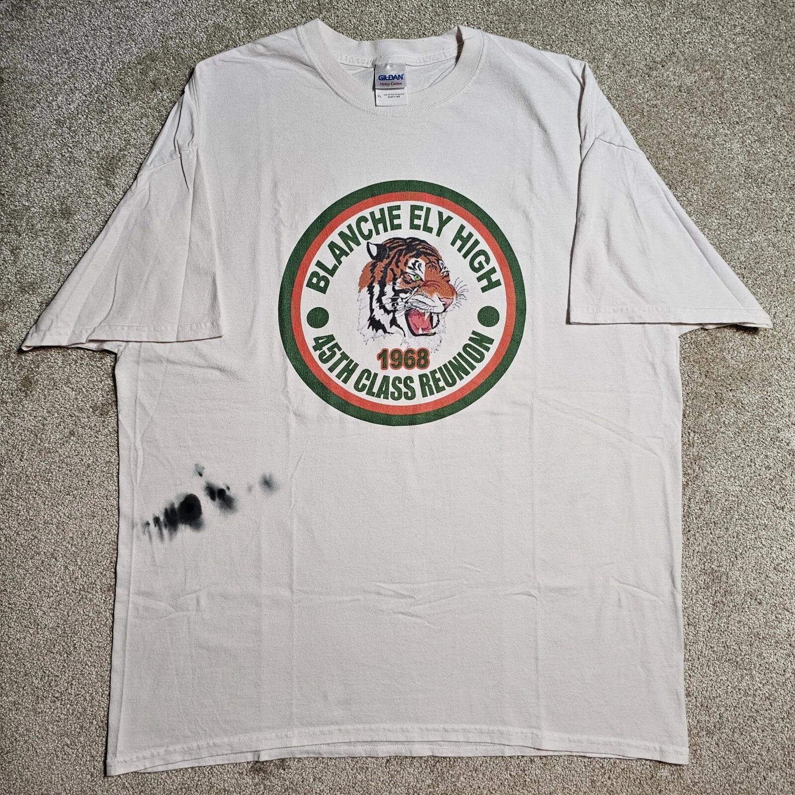 Vintage Y2k Blanche Ely High School Reunion T-shirt Mens XL Ironic Grandpa Meme 4XL
Vintage Y2k Blanche Ely High School Reunion T-shirt Mens XL Ironic Grandpa Meme 4XL