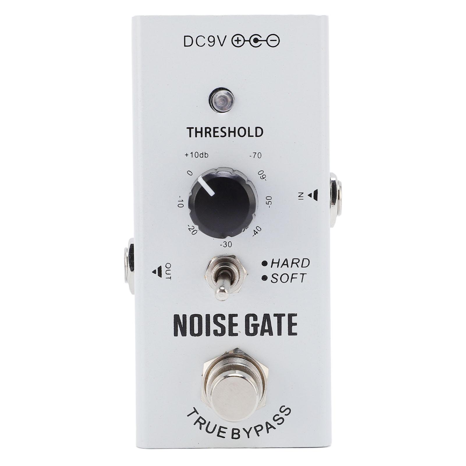 Noise Gate Pedal for Pure Sound 2 Modes Guitar Noise Suppressor Effect Aluminum Alloy Shell True
Noise Gate Pedal for Pure Sound 2 Modes Guitar Noise Suppressor Effect Aluminum Alloy Shell True