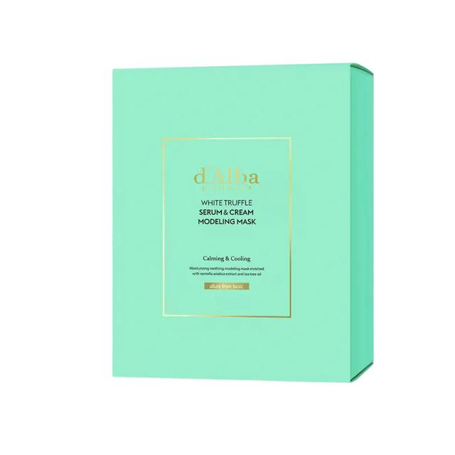 d Alba - White Truffle Serum & Cream Modeling Mask Set Calming & Cooling 66g, Korean 66g
d Alba - White Truffle Serum & Cream Modeling Mask Set Calming & Cooling 66g, Korean 66g