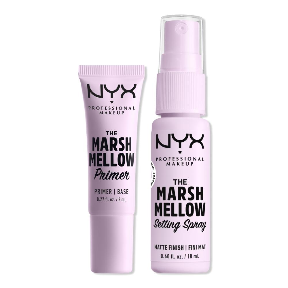 NYX Professional Makeup Marsh Mellow Праймер и закрепляющий спрей Mini Value Set
NYX Professional Makeup Marsh Mellow Праймер и закрепляющий спрей Mini Value Set