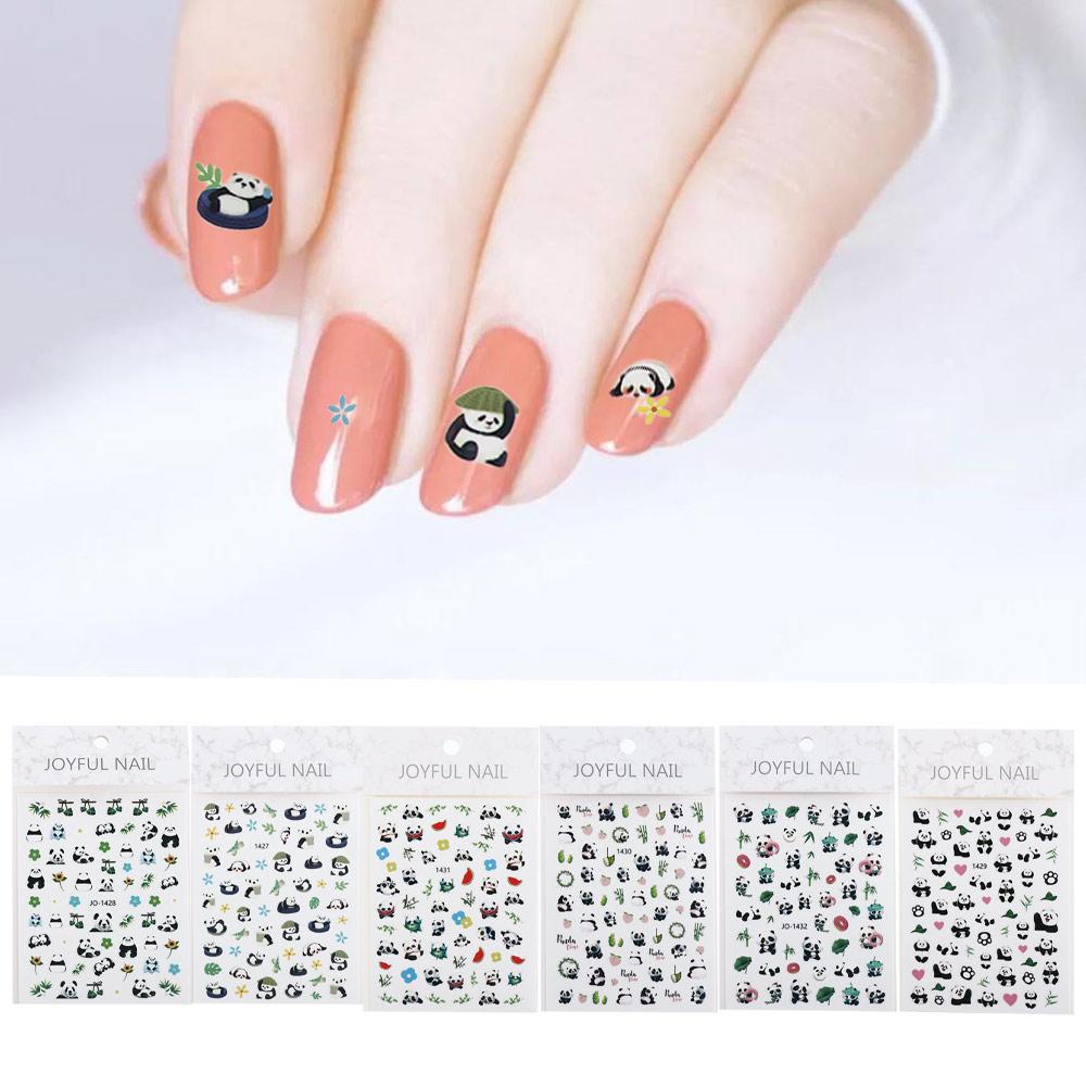 Manicure Accessories Nail Art Decorations Panda Nail Art Stickers 3D Nail Tips Decal Nail Slider
Manicure Accessories Nail Art Decorations Panda Nail Art Stickers 3D Nail Tips Decal Nail Slider