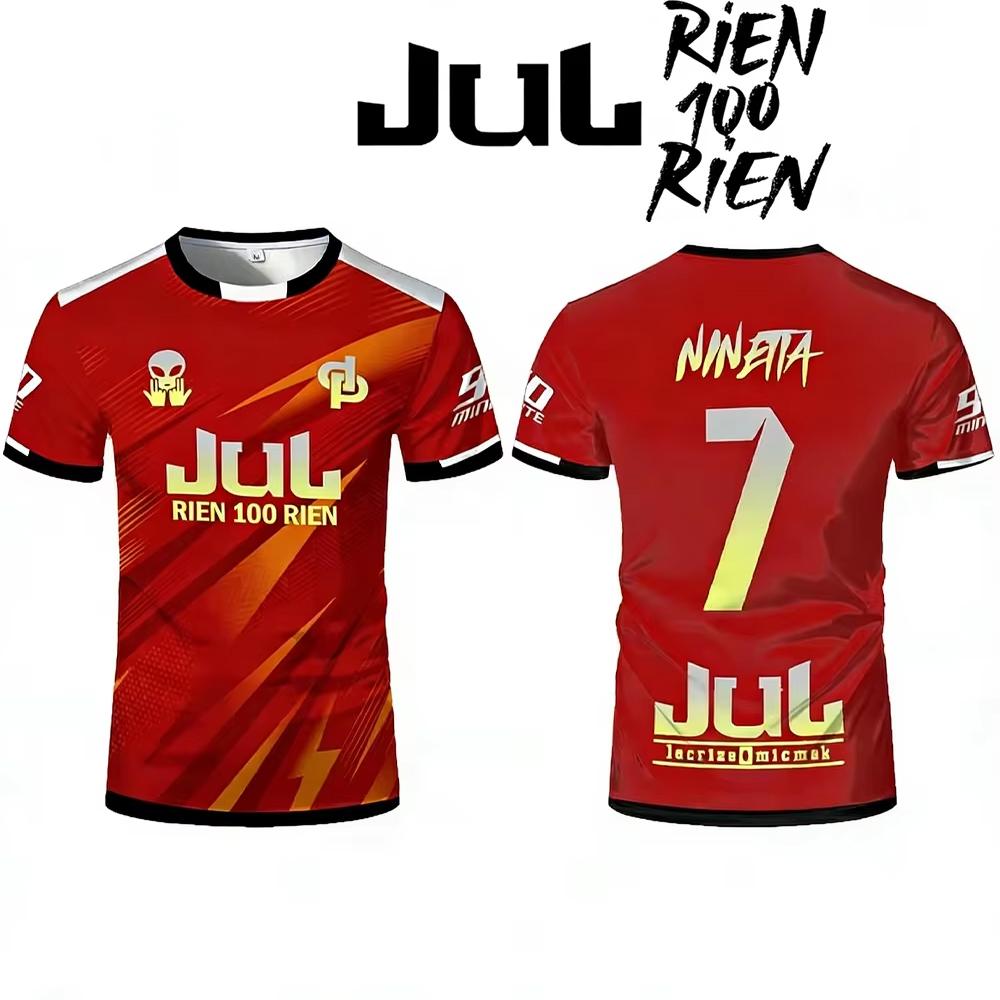 New JUL Toto Ninetta Printed T-Shirt Men s Women s Hip Hop Breathable Soccer Training Apparel Adult And Children s Sports Jersey 6XL
New JUL Toto Ninetta Printed T-Shirt Men s Women s Hip Hop Breathable Soccer Training Apparel Adult And Children s Sports Jersey 6XL