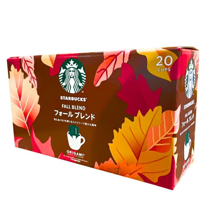 Starbucks Blend Осенняя смесь Кофе Origami Осенняя ограниченная серия Costco 20 шт. Осенняя смесь
Starbucks Blend Осенняя смесь Кофе Origami Осенняя ограниченная серия Costco 20 шт. Осенняя смесь