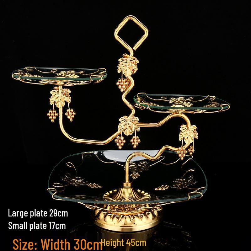 Многоярусная фруктовница в европейском стиле: Элегантный декор для гостиной или кофейного столика, идеально подходит для закусок и свадеб.
Многоярусная фруктовница в европейском стиле: Элегантный декор для гостиной или кофейного столика, идеально подходит для закусок и свадеб.