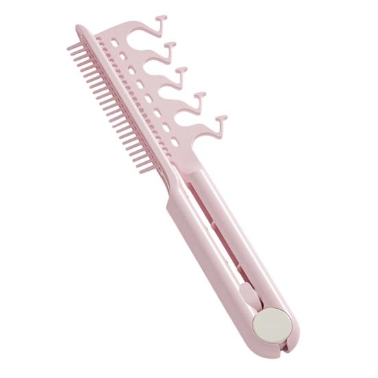 2-In-1 Hair Comb with Long Handle V-shaped Fluffy Hair Comb Anti-static Thin Thick Curly Long Hair Comb Women Hair Styling Detangling Comb
2-In-1 Hair Comb with Long Handle V-shaped Fluffy Hair Comb Anti-static Thin Thick Curly Long Hair Comb Women Hair Styling Detangling Comb