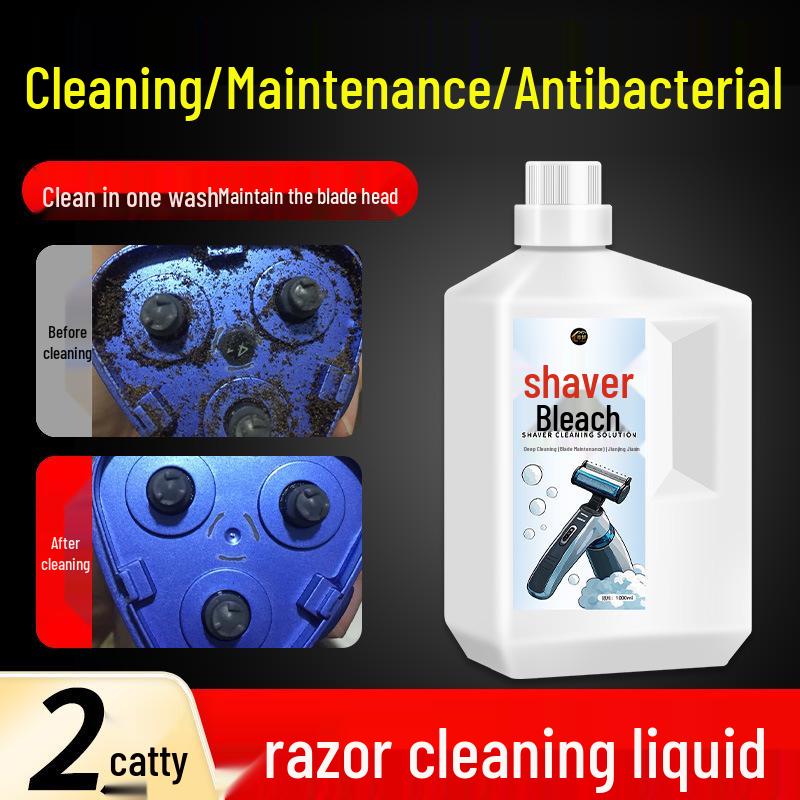 Electric Shaver Cleaning Liquid - Deep Clean, Oil & Odor Removal
Electric Shaver Cleaning Liquid - Deep Clean, Oil & Odor Removal