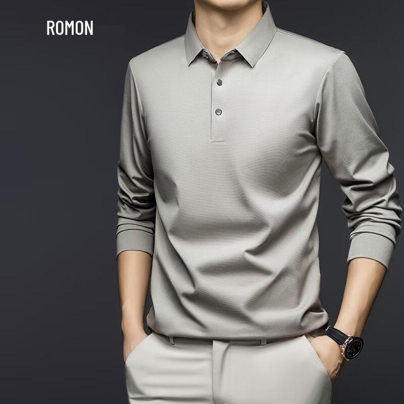 Romon Men s Anti-Wrinkle Long-Sleeve Polo T-Shirt 2XL
Romon Men s Anti-Wrinkle Long-Sleeve Polo T-Shirt 2XL
