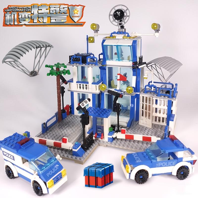 Набор конструкторов «Здание городского полицейского участка» для мальчиков, сделай сам, машинки, фигурки, кирпичики, развивающие игрушки для детей, подарок для взрослых
Набор конструкторов «Здание городского полицейского участка» для мальчиков, сделай сам, машинки, фигурки, кирпичики, развивающие игрушки для детей, подарок для взрослых