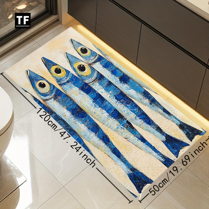 VIKAMA Cartoon Salted Fish Carpet Kitchen Rug Fun Doormat Welcome Mat Rug For Bedroom Carpet For Live Room Home Decor 40X60CM (1.3X2FT
VIKAMA Cartoon Salted Fish Carpet Kitchen Rug Fun Doormat Welcome Mat Rug For Bedroom Carpet For Live Room Home Decor 40X60CM (1.3X2FT