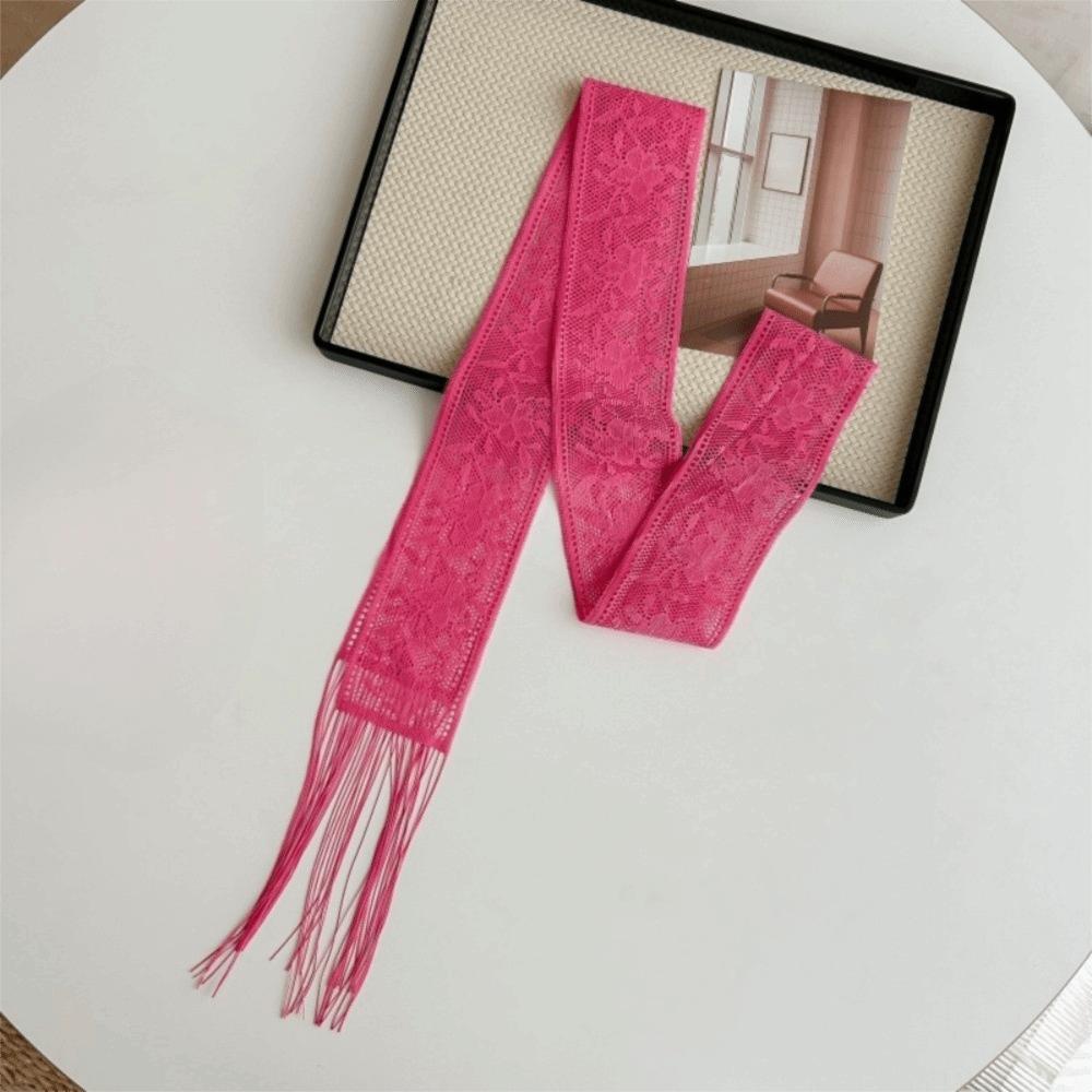 New Floral Lace Printed Scarf Soft Elegant Multifunctional Headscarf Narrow Long Lightweight Bag Strap Formal Events гарячі рожевого кольору
New Floral Lace Printed Scarf Soft Elegant Multifunctional Headscarf Narrow Long Lightweight Bag Strap Formal Events гарячі рожевого кольору