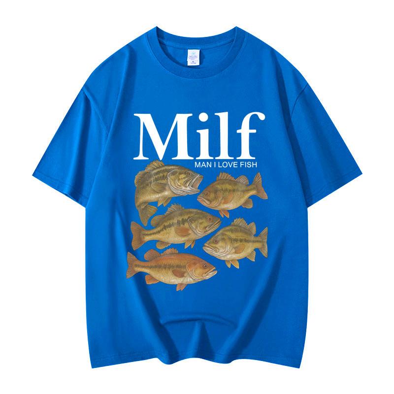 Man I Love Fish Funny Meme T-shirt Fashion Vintage Short Sleeve T-shirts Men s Women s Casual Loose Cotton T Shirt 3XL
Man I Love Fish Funny Meme T-shirt Fashion Vintage Short Sleeve T-shirts Men s Women s Casual Loose Cotton T Shirt 3XL