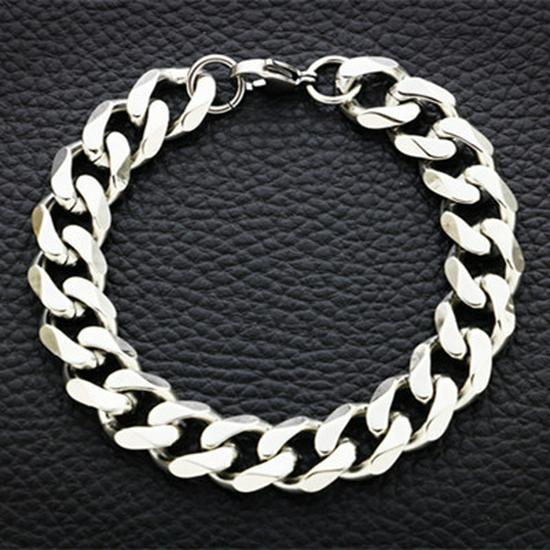 Унисекс Массивный браслет из титановой стали с широкой застежкой - Идеально подходит для ночных клубов и уличных танцевальных стилей 8mm Width, 23cm Length
Унисекс Массивный браслет из титановой стали с широкой застежкой - Идеально подходит для ночных клубов и уличных танцевальных стилей 8mm Width, 23cm Length
