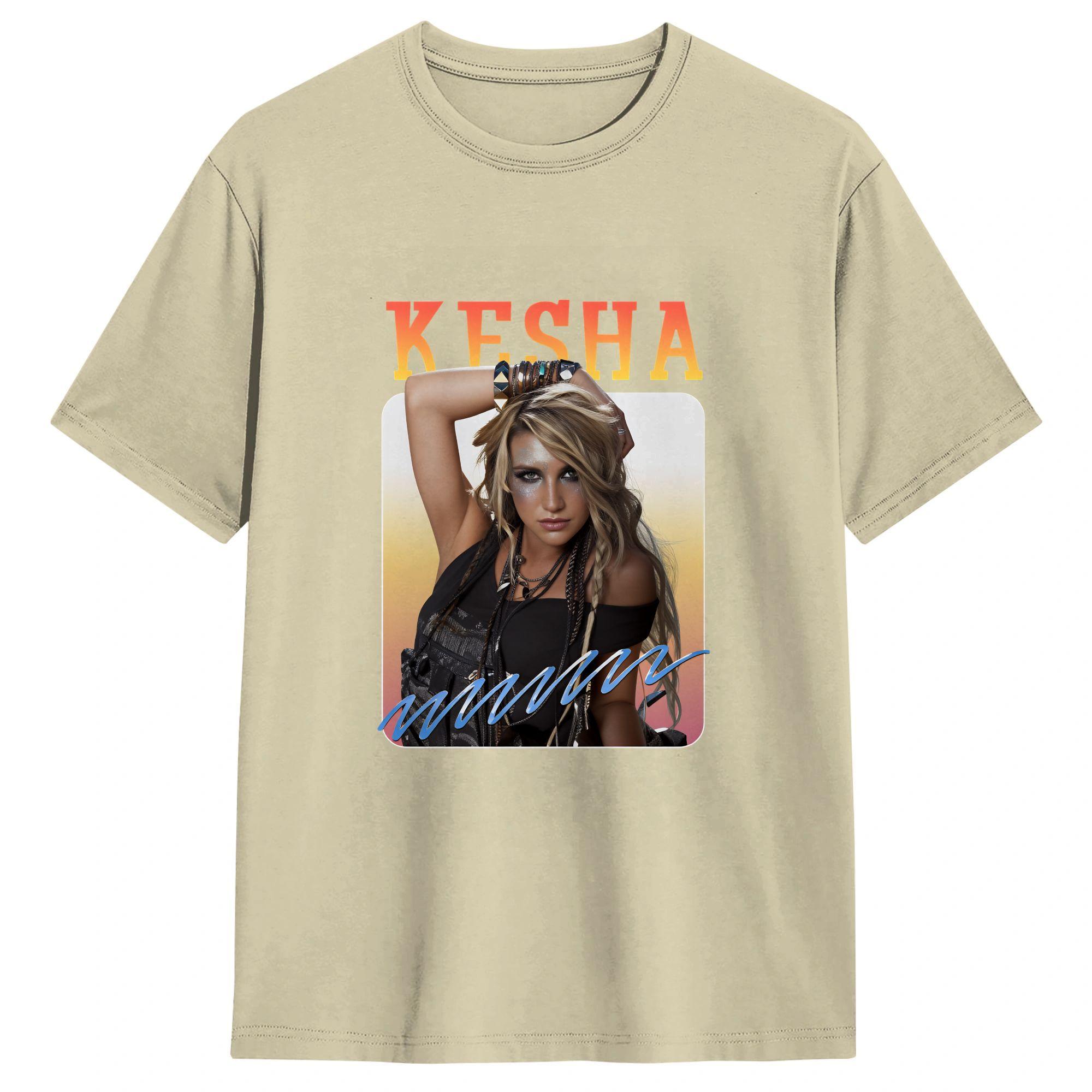 Unisex Womens TShirt Singer Kesha T Shirts Trending Summer Tees Vintage 100 Cotton Tops Birthday Present 4XL
Unisex Womens TShirt Singer Kesha T Shirts Trending Summer Tees Vintage 100 Cotton Tops Birthday Present 4XL