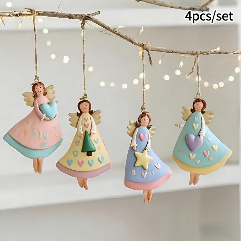 Cute Christmas Tree Pendants Angel Snowman Doll Santa Claus Hanging Pendant Xmas Tree Party Gift Pendant Car Hanging Decor
Cute Christmas Tree Pendants Angel Snowman Doll Santa Claus Hanging Pendant Xmas Tree Party Gift Pendant Car Hanging Decor
