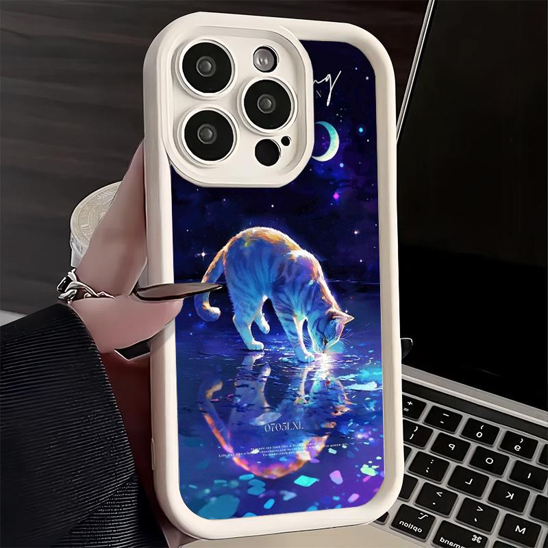 Чехол для телефона iPhone 17 Air 16E 15 16 Pro Max Ночная Луна Кот Мечтательное Арт Покрытие 14 Plus 13 12 Mini Мягкий Силиконовый Fundas iPhone 16
Чехол для телефона iPhone 17 Air 16E 15 16 Pro Max Ночная Луна Кот Мечтательное Арт Покрытие 14 Plus 13 12 Mini Мягкий Силиконовый Fundas iPhone 16