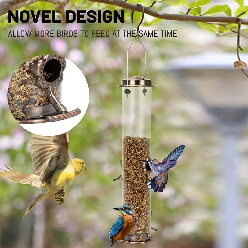 Wild Bird Feeder Tube Metal Steel Hanger for Garden Yard China Mainland
Wild Bird Feeder Tube Metal Steel Hanger for Garden Yard China Mainland