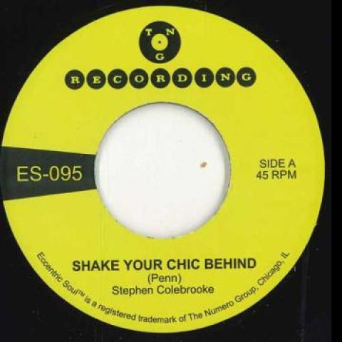 7inch Record STEPHEN COLEBROOKE - Shake Your Chic Behind / Stay Away ES095 Numero Group 2024 US Soul/Funk
7inch Record STEPHEN COLEBROOKE - Shake Your Chic Behind / Stay Away ES095 Numero Group 2024 US Soul/Funk