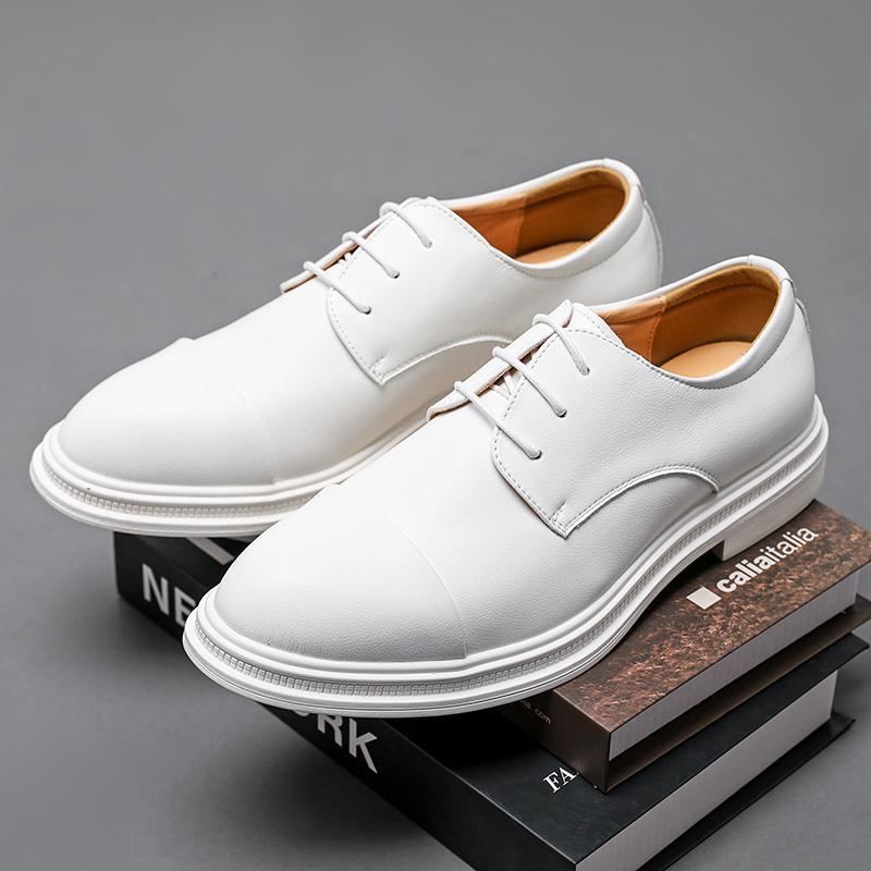 White leather shoes men s British photography wedding studio hosts the performance business heightening suit best man wedding groom shoes 39 білий
White leather shoes men s British photography wedding studio hosts the performance business heightening suit best man wedding groom shoes 39 білий