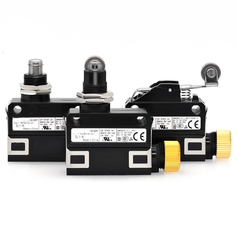 SL1-A SL1-P SL1-H SL1-E SL1-K SL1-B SL1-D SL1-EK SL1 HK BK DK PK Limit switch Travel Micro switch
SL1-A SL1-P SL1-H SL1-E SL1-K SL1-B SL1-D SL1-EK SL1 HK BK DK PK Limit switch Travel Micro switch