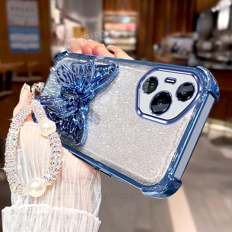 Honor400 Lanyard Plating Butterfly Holder Silicone Case For Honor 400 Pro Lite 400pro Shockproof Stand Back Cover Honor400pro Honor 400 Lite
Honor400 Lanyard Plating Butterfly Holder Silicone Case For Honor 400 Pro Lite 400pro Shockproof Stand Back Cover Honor400pro Honor 400 Lite