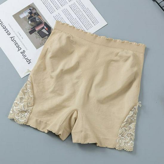 High-Waisted Women s Summer Lace Tummy Control Three-Quarter Shorts - Anti-Exposure, Plus Size, Korean Style. One Size 80-140 Jin бежевый
High-Waisted Women s Summer Lace Tummy Control Three-Quarter Shorts - Anti-Exposure, Plus Size, Korean Style. One Size 80-140 Jin бежевый