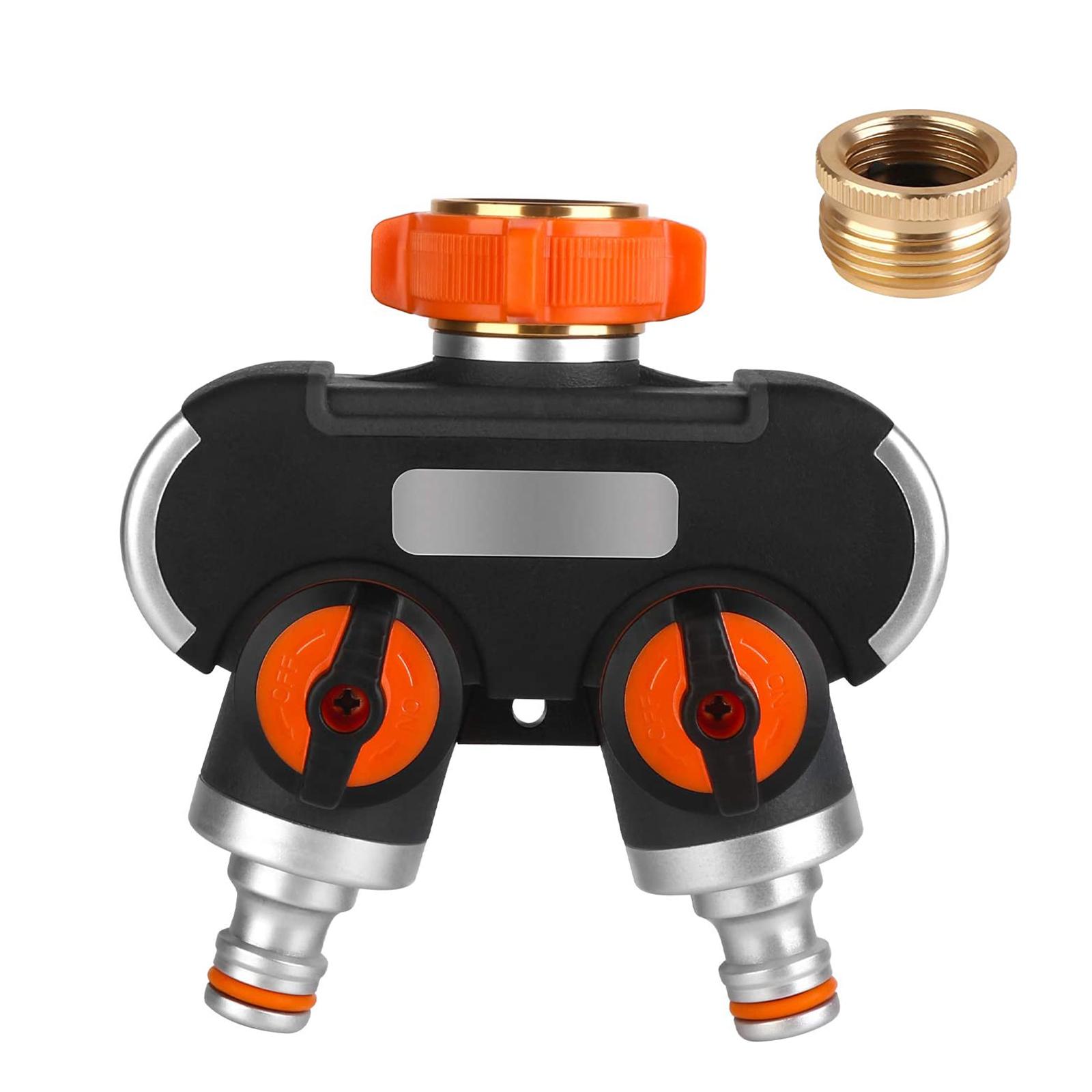 Разветвитель для садового шланга на 2/4, распределитель для крана 3/4 и 1/2 для наружного соединения крана и садовых шлангов, распределитель для полива газона
Разветвитель для садового шланга на 2/4, распределитель для крана 3/4 и 1/2 для наружного соединения крана и садовых шлангов, распределитель для полива газона