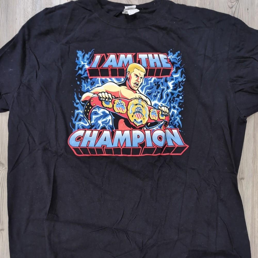 Cody Rhodes I Am The Champion Black All Size Unisex TShirt EL1140 Unisex T-Shirt S
Cody Rhodes I Am The Champion Black All Size Unisex TShirt EL1140 Unisex T-Shirt S