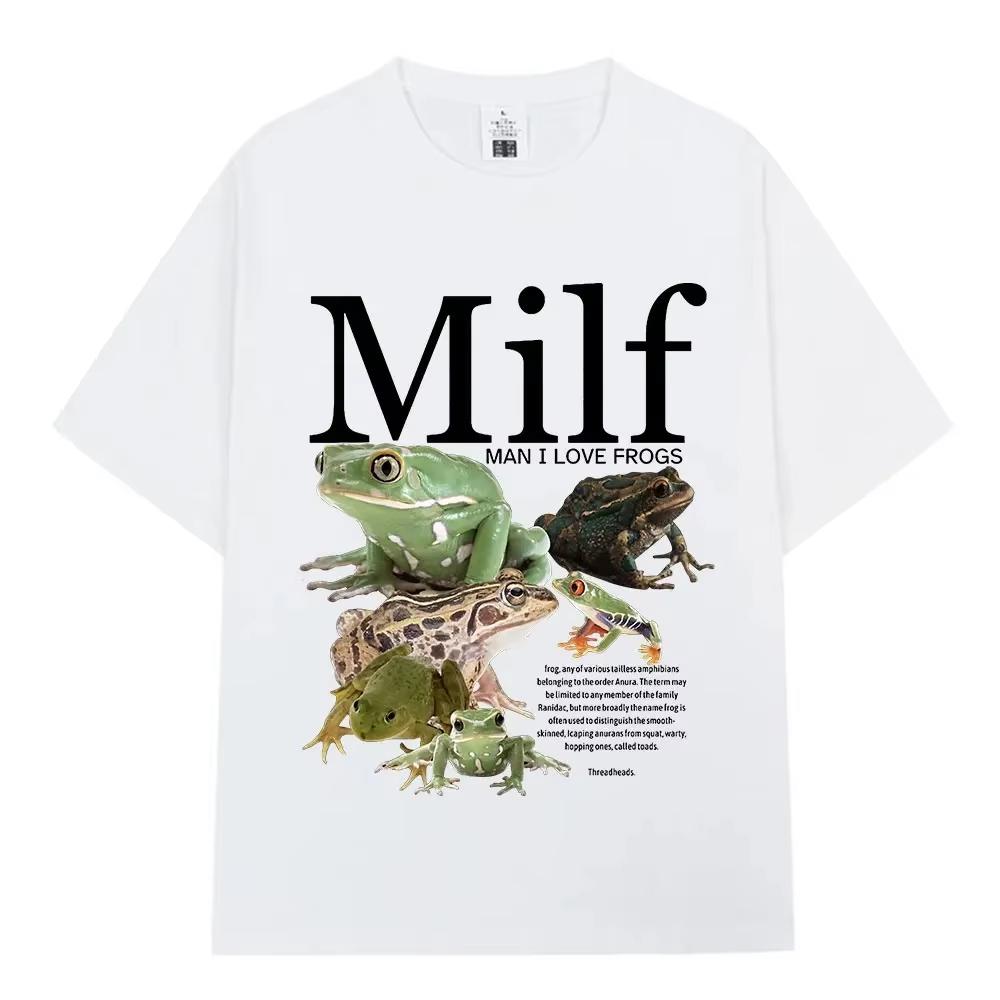 Funny MILF Unisex I Love Frogs TShirt Black Tee with Green Frog Design Humorous Animal Lover Gift Casual Short Sleeve Top S
Funny MILF Unisex I Love Frogs TShirt Black Tee with Green Frog Design Humorous Animal Lover Gift Casual Short Sleeve Top S