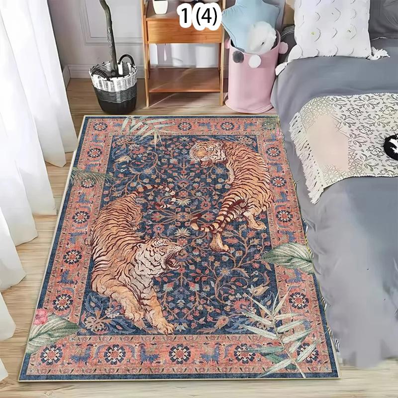Vintage Tiger Living Room Rug Ethnic Style Tiger Pattern Modern Home Decor Carpet Soft Non-Slip Floor Mat for Bedroom Hallway 40X60cm
Vintage Tiger Living Room Rug Ethnic Style Tiger Pattern Modern Home Decor Carpet Soft Non-Slip Floor Mat for Bedroom Hallway 40X60cm