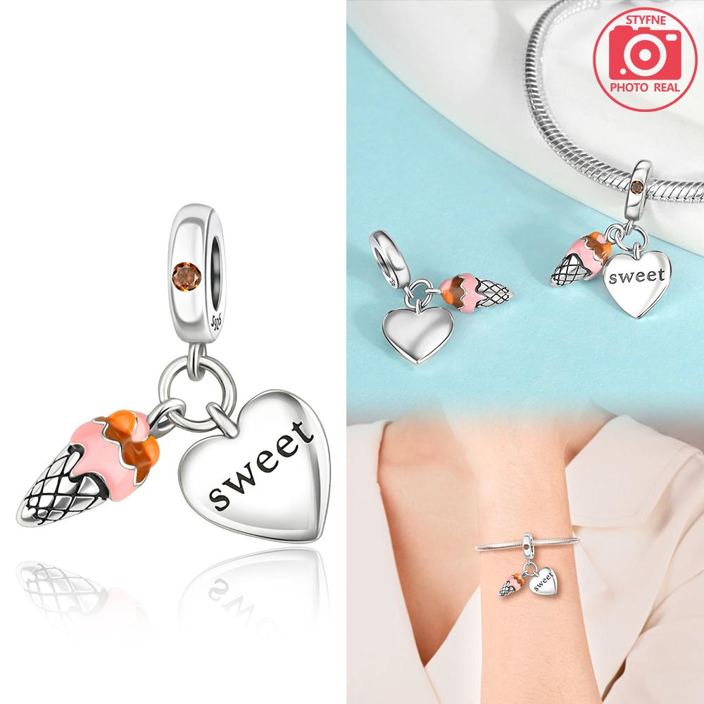 Copper Metal Colors Golden Delicious French Charm Bead Component Sweet Ice Cream Cute Cat Bead Components Compatible With Authentic Original Bracelet
Copper Metal Colors Golden Delicious French Charm Bead Component Sweet Ice Cream Cute Cat Bead Components Compatible With Authentic Original Bracelet