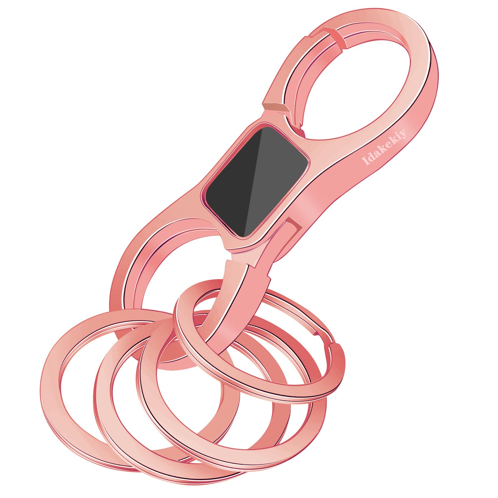 Idakekiy Key Chain Quick Release Spring with 4 Key Rings Heavy Duty Car Keychain Small золотой
Idakekiy Key Chain Quick Release Spring with 4 Key Rings Heavy Duty Car Keychain Small золотой