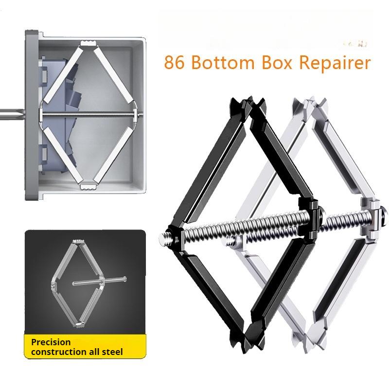 86 Type Concealed Box Repairer Wall Socket Junction Box Repair Fixed Remediator Universal
86 Type Concealed Box Repairer Wall Socket Junction Box Repair Fixed Remediator Universal