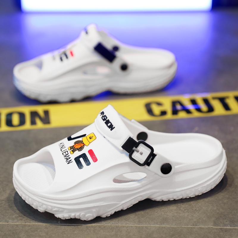 Men s Casual Slippers Outdoor Hard-wearing Mans Sandal Trendy All-match Mans Shoe Non-slip Beach Couple s Slides Explosive Style
Men s Casual Slippers Outdoor Hard-wearing Mans Sandal Trendy All-match Mans Shoe Non-slip Beach Couple s Slides Explosive Style