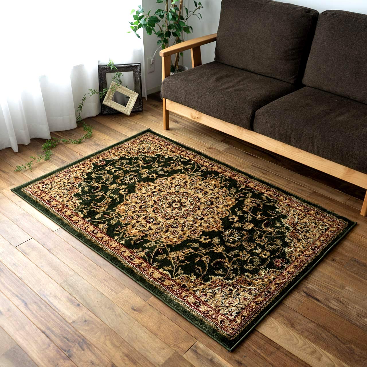 Ковер Sayan Sayan с персидским узором Legend I 100x150 1 татами Green Wilton Weave зелёный
Ковер Sayan Sayan с персидским узором Legend I 100x150 1 татами Green Wilton Weave зелёный