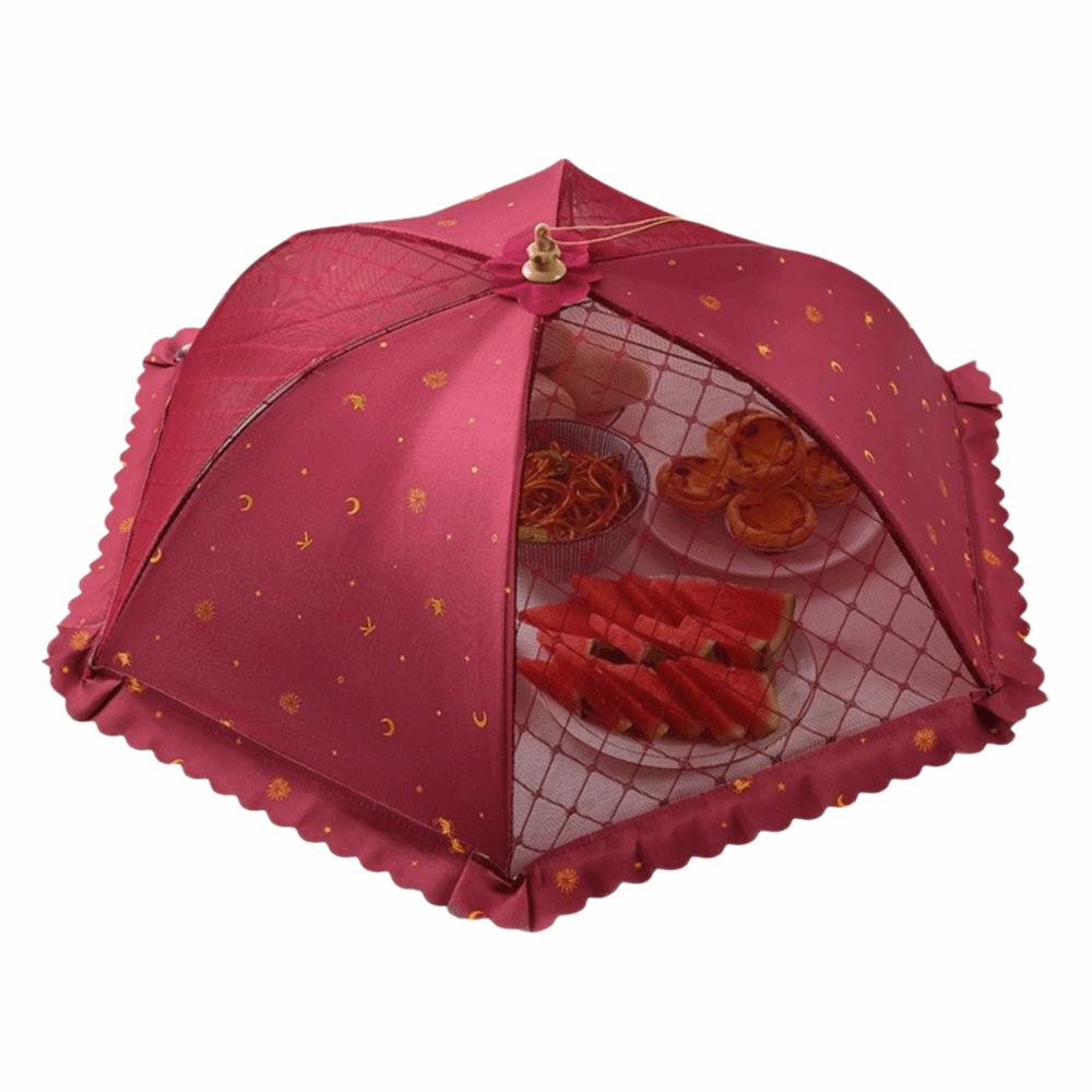Breathable Mesh Food Cover Folded Dining Table Dish Tent New Food Cover Net Tent Kitchen Use Red-70cm
Breathable Mesh Food Cover Folded Dining Table Dish Tent New Food Cover Net Tent Kitchen Use Red-70cm