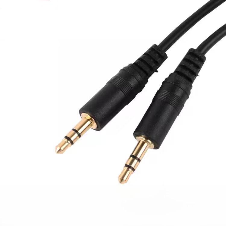 Gold-Plated 3.5mm Male to Male Car AUX Audio Cable for Headphones and Devices 0.3m
Gold-Plated 3.5mm Male to Male Car AUX Audio Cable for Headphones and Devices 0.3m