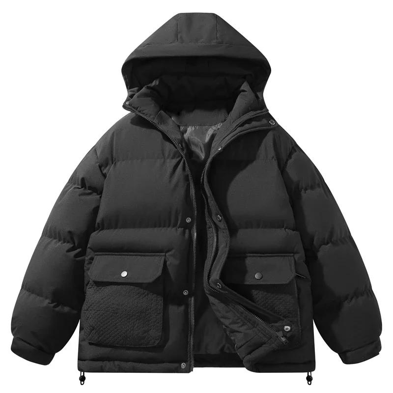 Men s Winter Loose Comfortable Warm Cotton-padded Clothing Youth Fashion Hooded Thick Bread Clothing M фиолетовый
Men s Winter Loose Comfortable Warm Cotton-padded Clothing Youth Fashion Hooded Thick Bread Clothing M фиолетовый