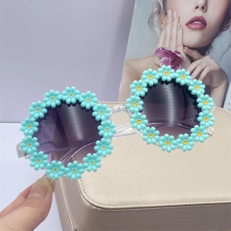 Cute Shades Colorful Beach Sunglasses Daisy Sun Glasses Fashionable Party Eyewear For Summer Fashion Beachwear Costume Accessory
Cute Shades Colorful Beach Sunglasses Daisy Sun Glasses Fashionable Party Eyewear For Summer Fashion Beachwear Costume Accessory