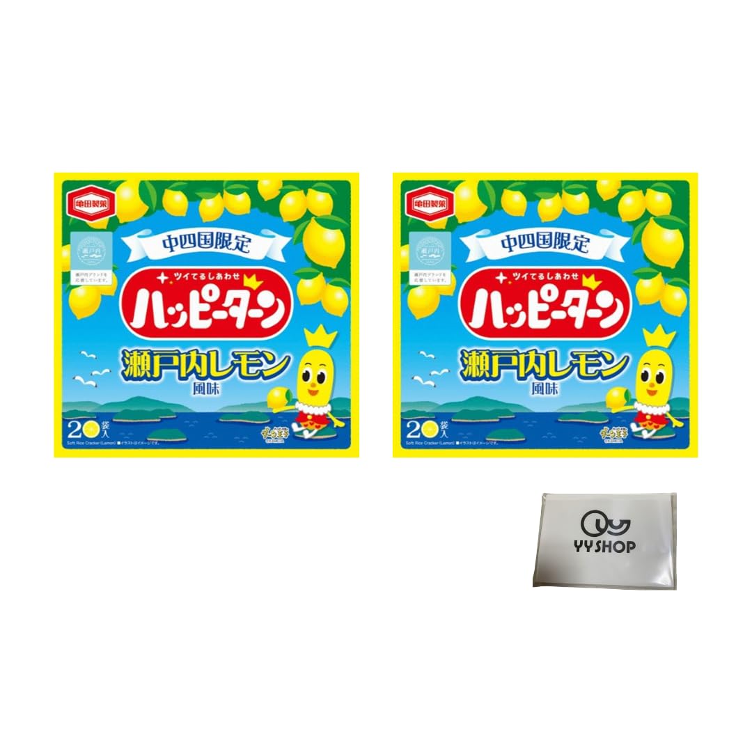 Ограниченный выпуск Happy Turn Setouchi со вкусом лимона, 20 штук, 2 коробки, в комплект входят карманные салфетки Chugoku-Shikoku +
Ограниченный выпуск Happy Turn Setouchi со вкусом лимона, 20 штук, 2 коробки, в комплект входят карманные салфетки Chugoku-Shikoku +