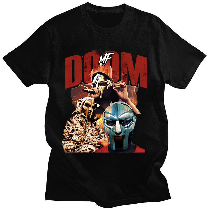 Singer Mf Doom Madlib Madvillain Metallic Face Print T Shirt Men Women Hip Hop 100% Cotton T-Shirt Harajuku Streetwear T Shirts XXXXL
Singer Mf Doom Madlib Madvillain Metallic Face Print T Shirt Men Women Hip Hop 100% Cotton T-Shirt Harajuku Streetwear T Shirts XXXXL