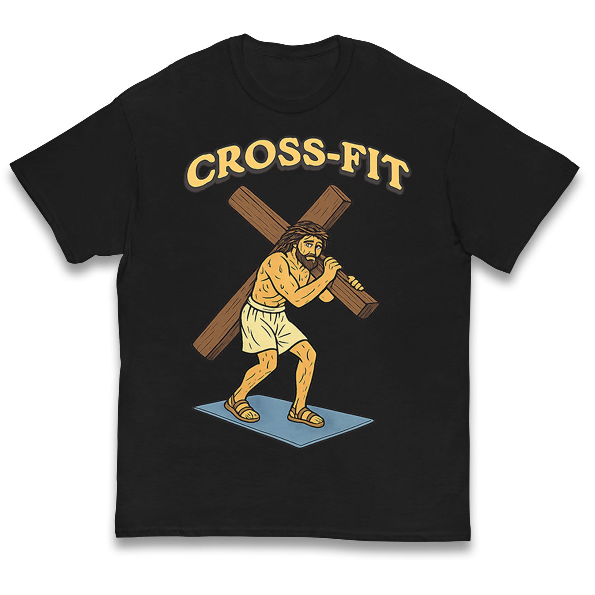 Футболка для детей Cross Fit с крестом Иисуса 140
Футболка для детей Cross Fit с крестом Иисуса 140